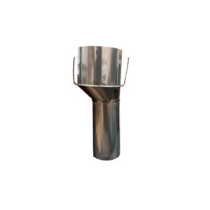 5"-8" OFFSET STAINLESS STEEL CLAY POT ADAPTOR