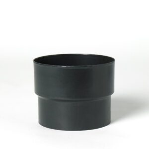 4"-5" Matt Black Vitrous Enamel Adaptor