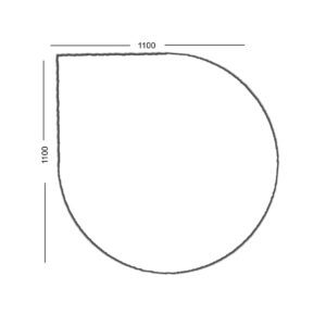 Zimbabwe Granite Teardrop Hearth